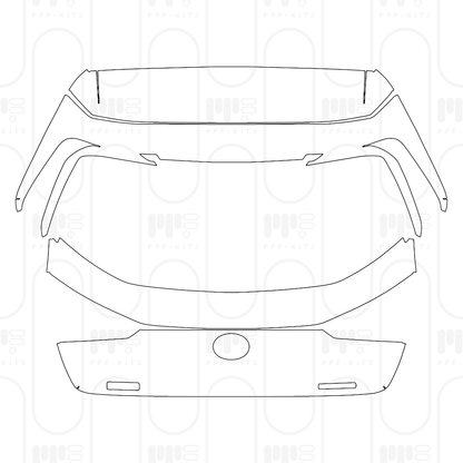 Pre-Cut PPF Lexus UX F-Sport 2026