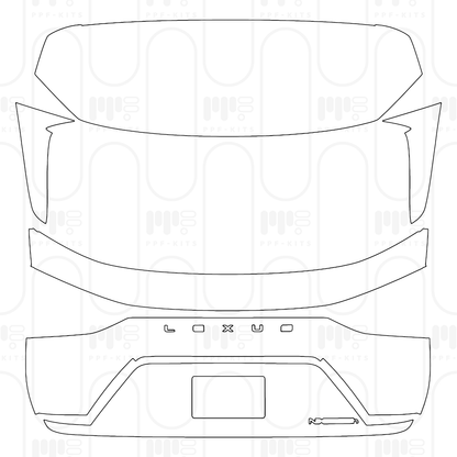 Pre-Cut PPF Lexus NX F-Sport 2026
