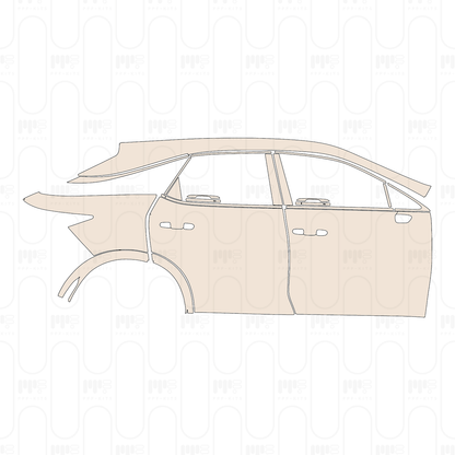 Pre-Cut PPF Lexus RX (SWB) Base 2026
