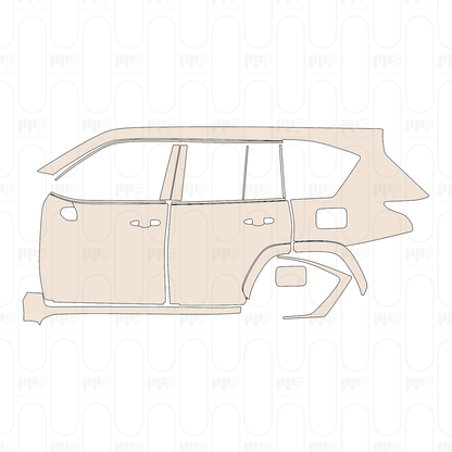 Pre-Cut PPF Lexus LX F-sport 2026
