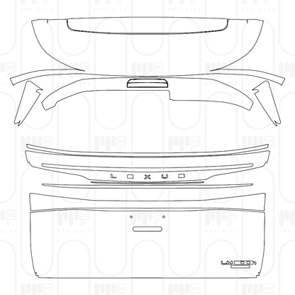 Pre-Cut PPF Lexus LM 2026