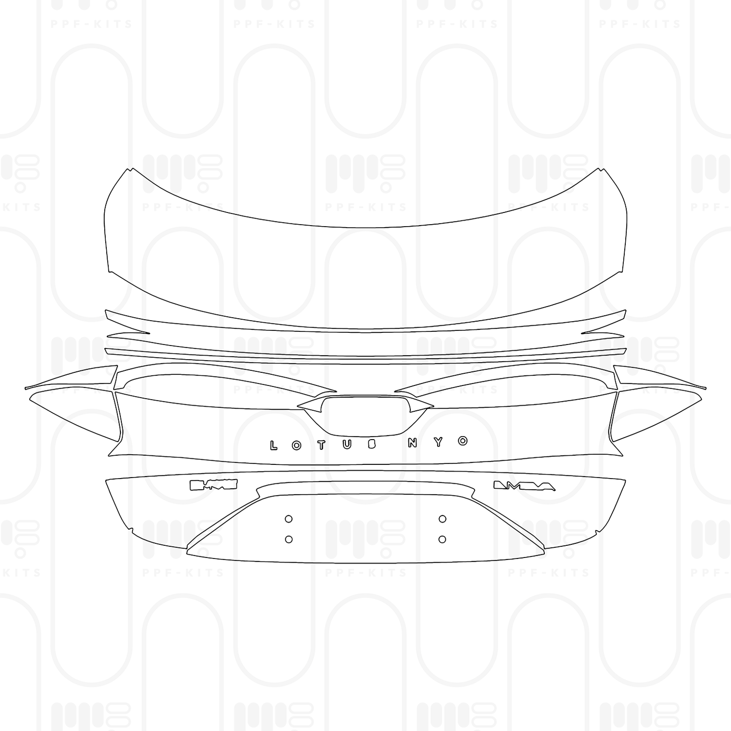 Pre-Cut PPF Lotus Emeya 2026
