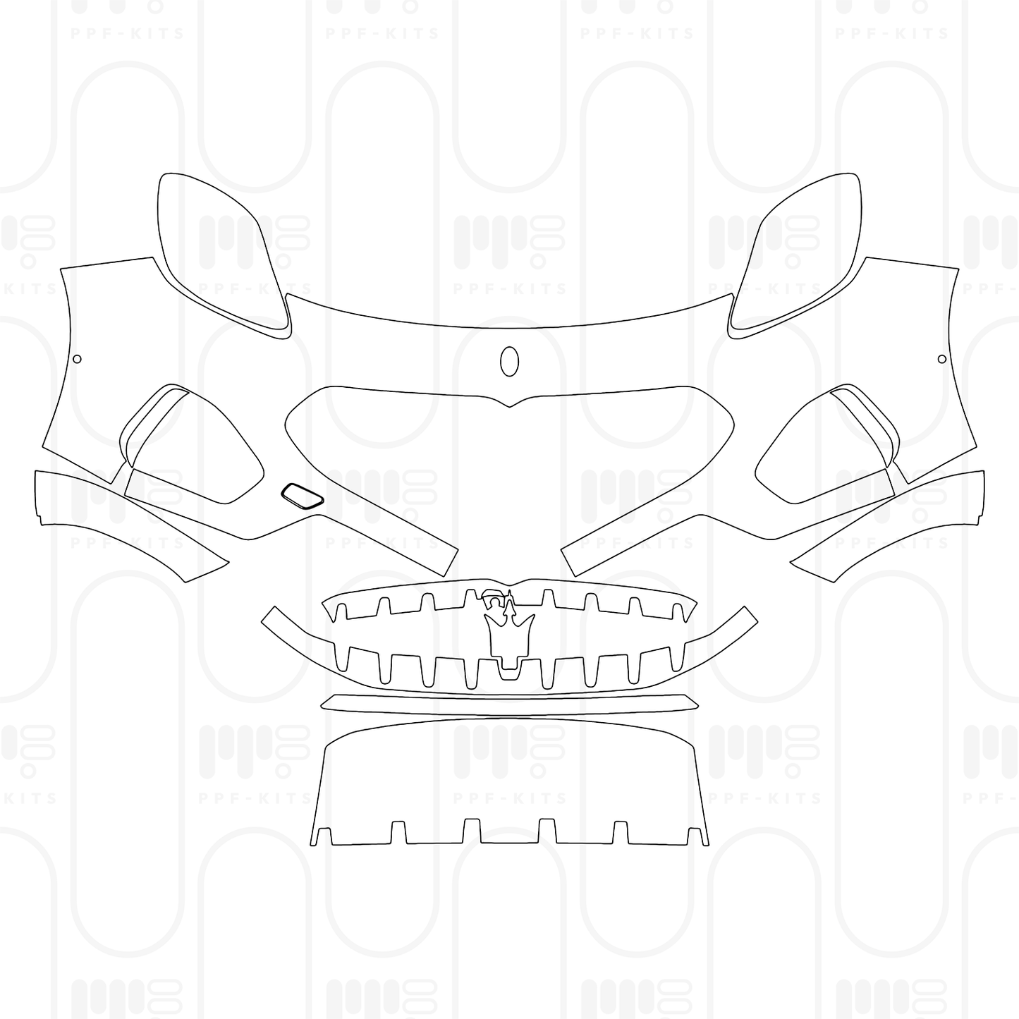 Pre-Cut PPF Maserati Grecale Modena 2026