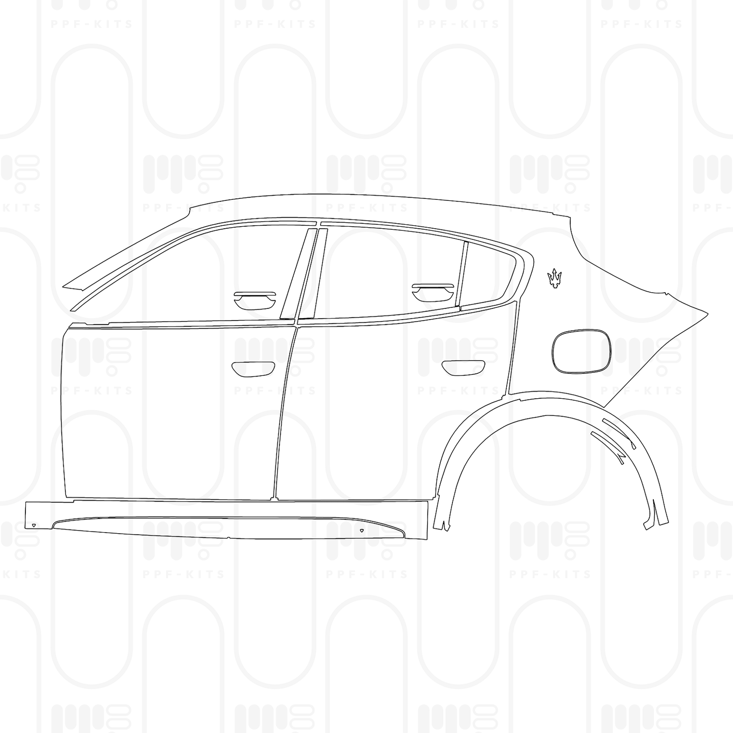 Pre-Cut PPF Maserati Grecale Modena 2026