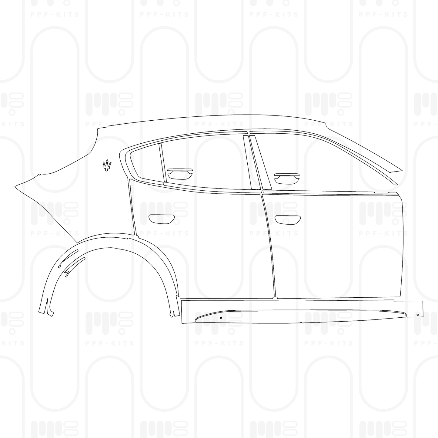 Pre-Cut PPF Maserati Grecale Modena 2026