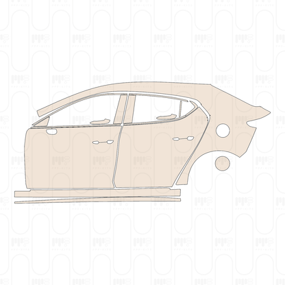 Pre-Cut PPF Mazda Axela (Mazda 3) Hatchback 2026