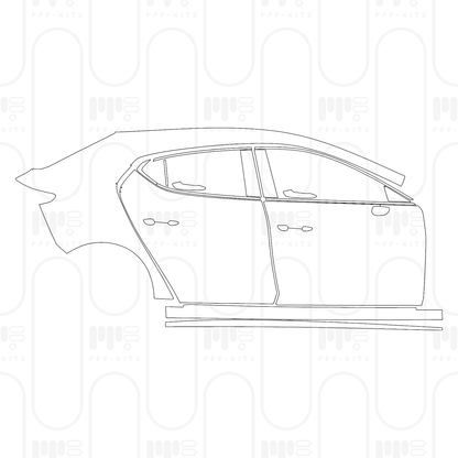 Pre-Cut PPF Mazda Axela (Mazda 3) Hatchback 2026