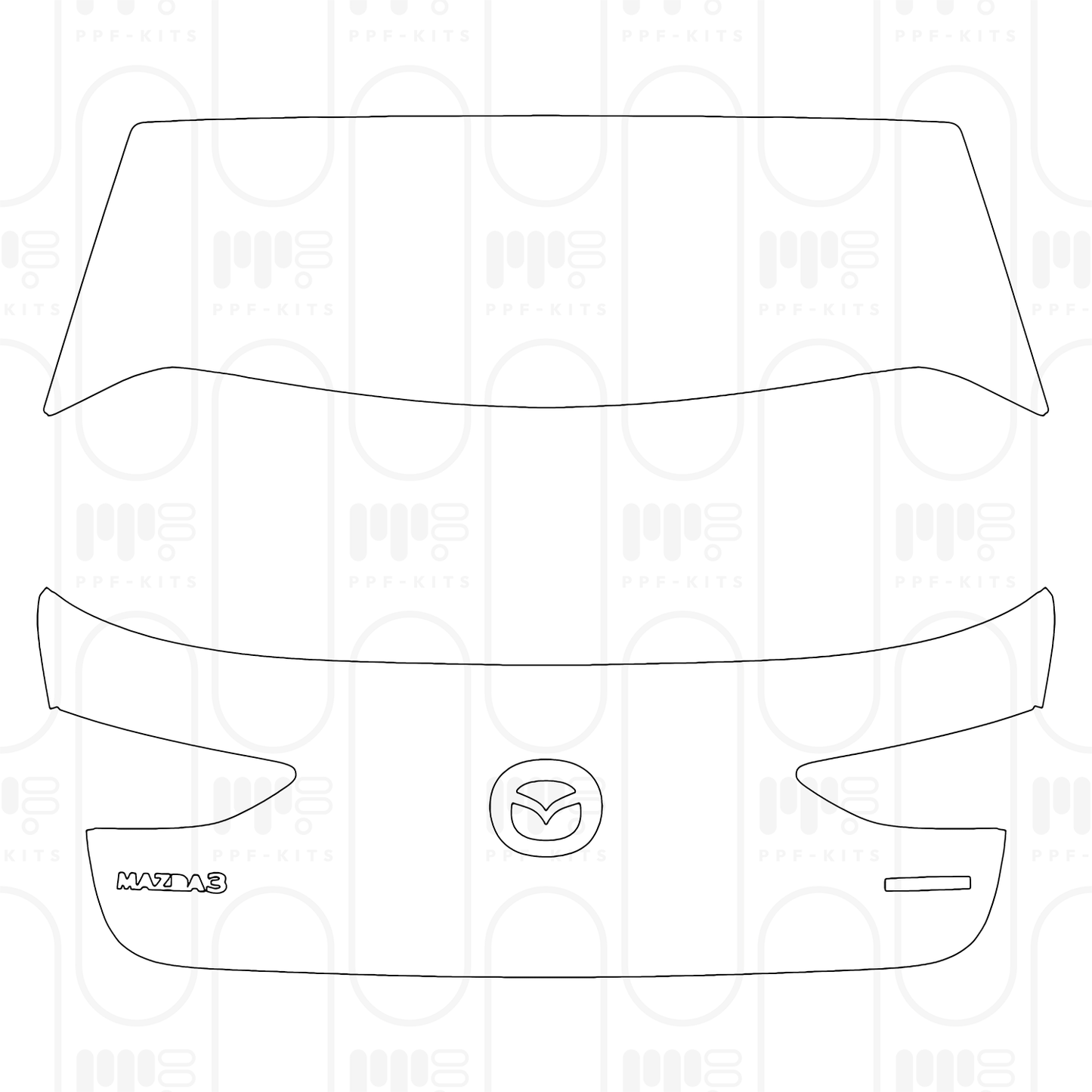 Pre-Cut PPF Mazda Axela (Mazda 3) Hatchback 2026