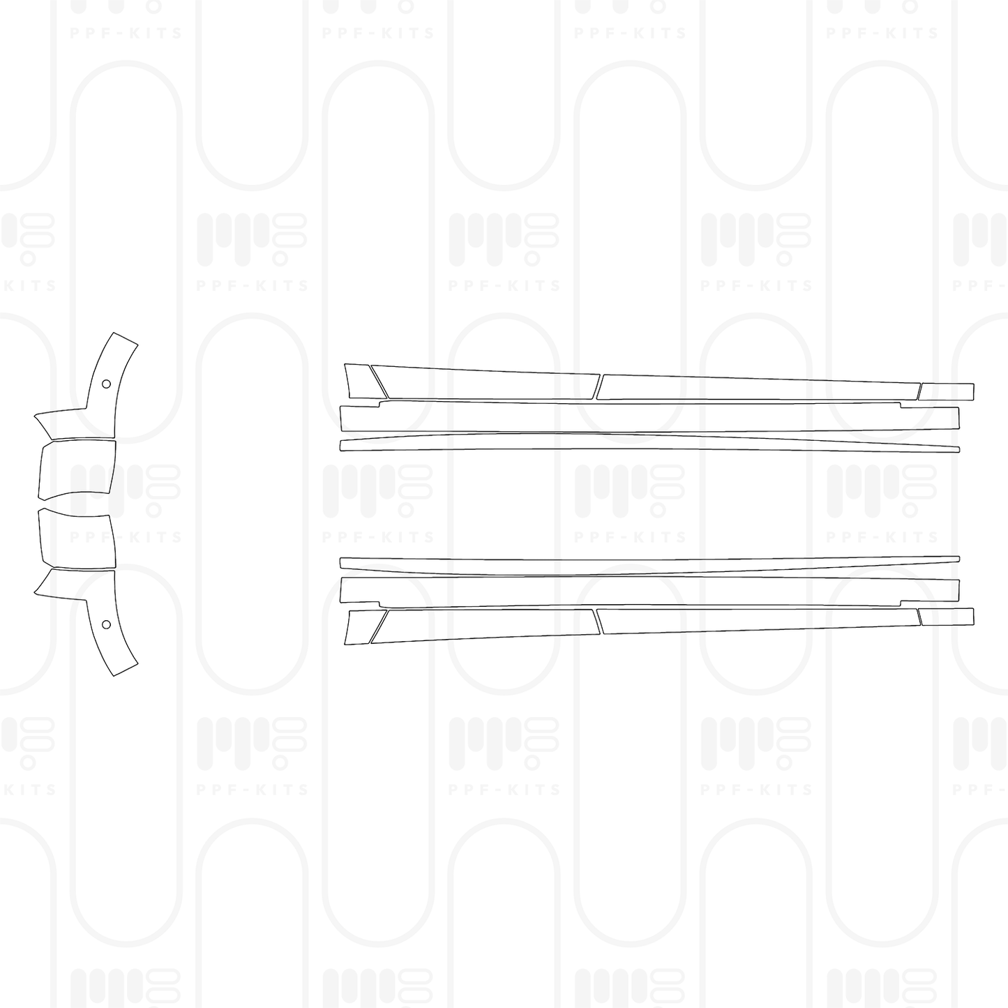 Pre-Cut PPF Mazda Axela (Mazda 3) Hatchback 2026