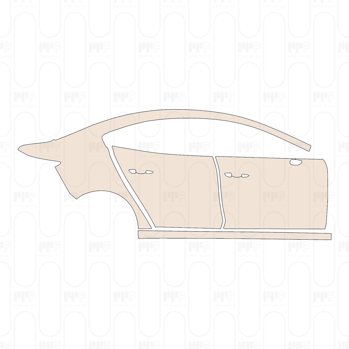 Pre-Cut PPF Mazda Axela (Mazda 3) Sedan 2026