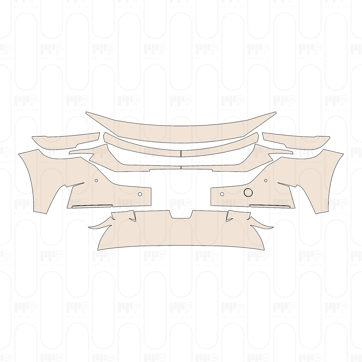 Pre-Cut PPF Mazda CX-50 2026
