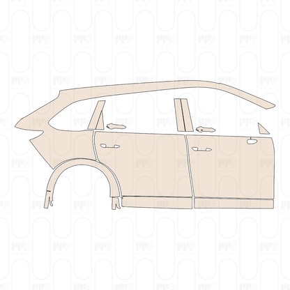 Pre-Cut PPF Mazda CX-80 (EU) Homura Plus 2026