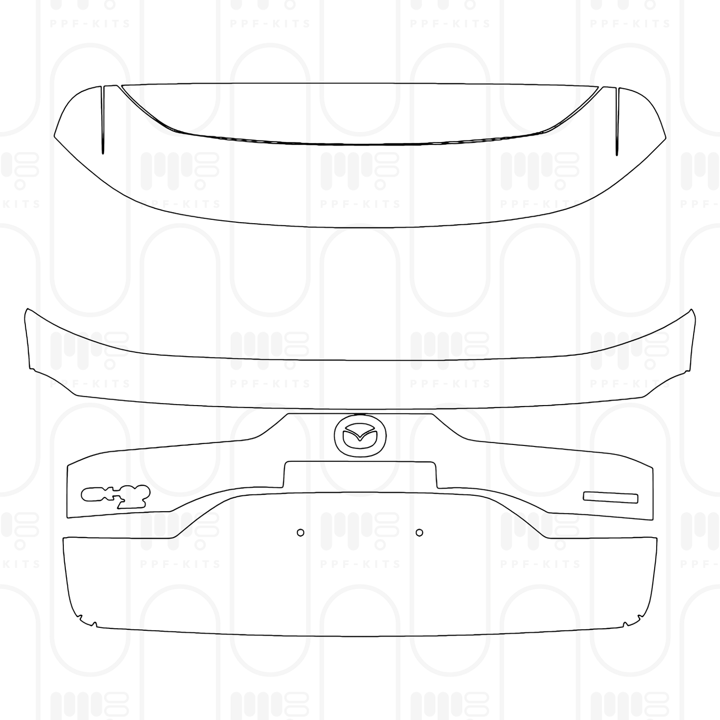 Pre-Cut PPF Mazda CX-80 (EU) Takumi 2026