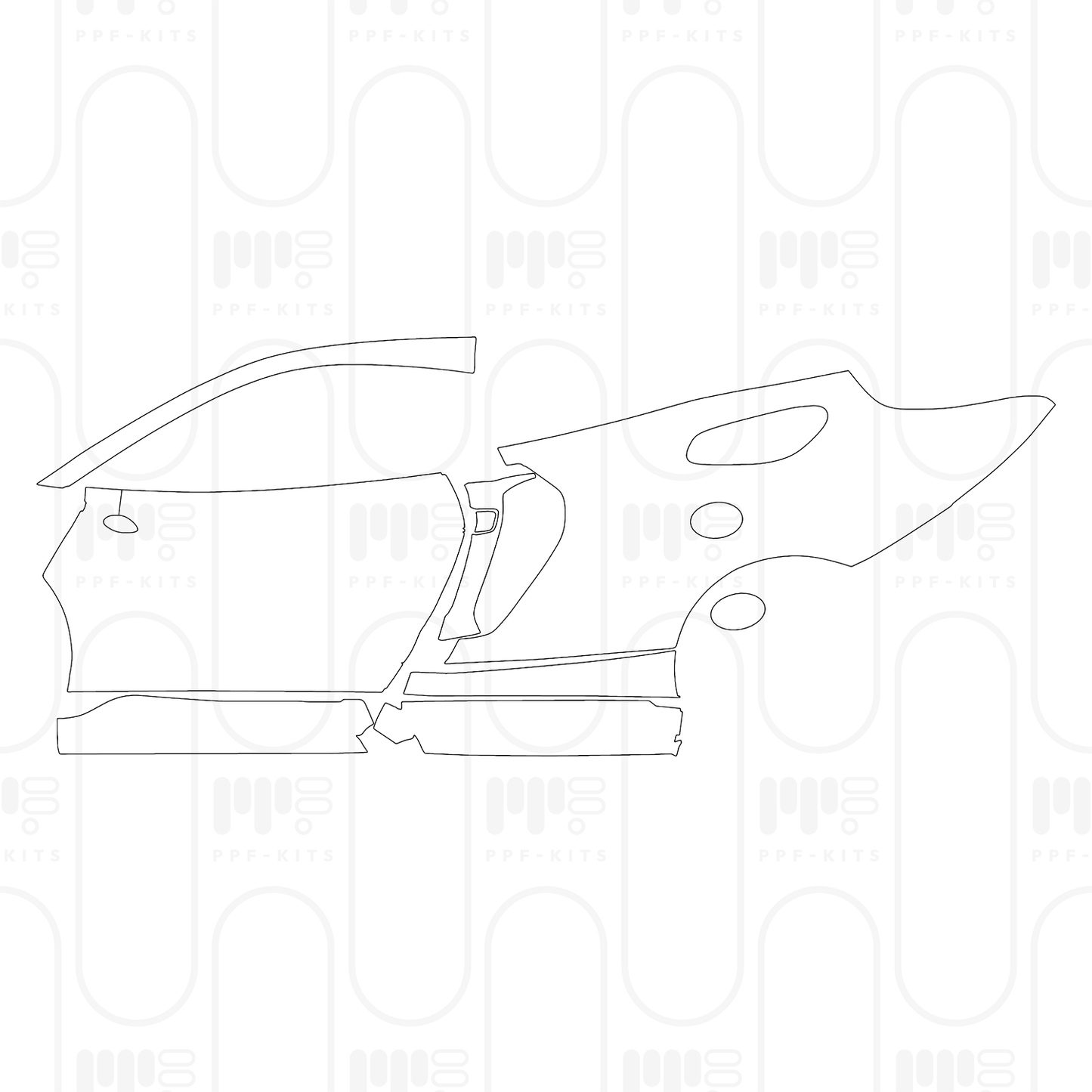 Pre-Cut PPF McLaren GTS 2026