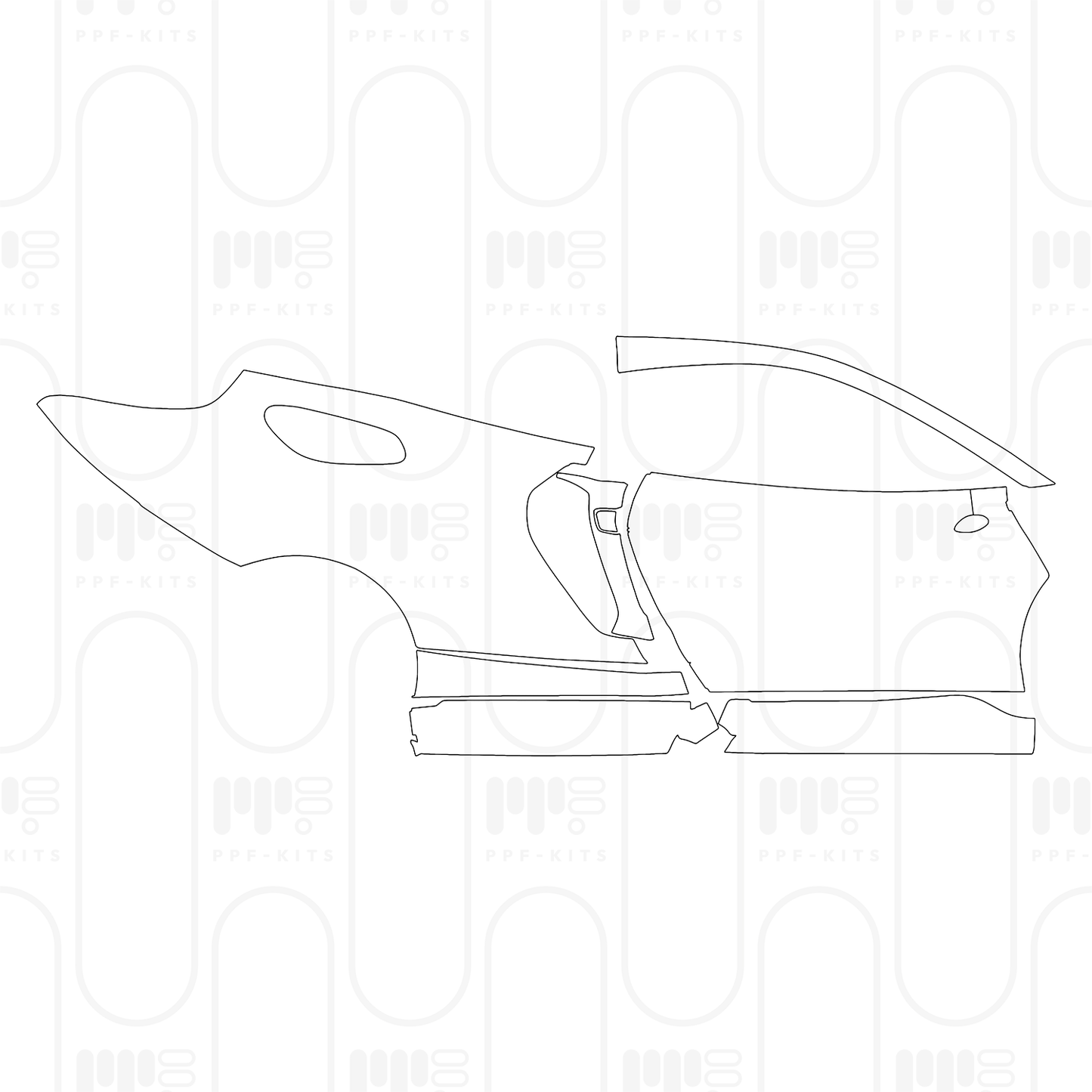 Pre-Cut PPF McLaren GTS 2026