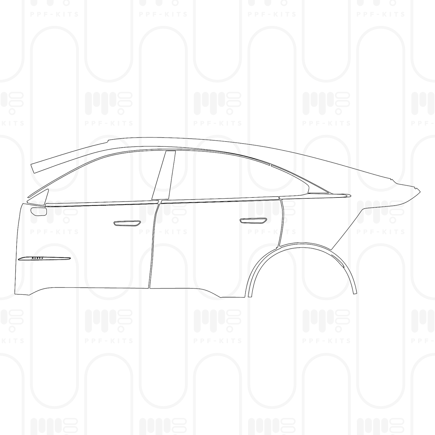 Pre-Cut PPF Mazda EZ-6 Range Extended 2026