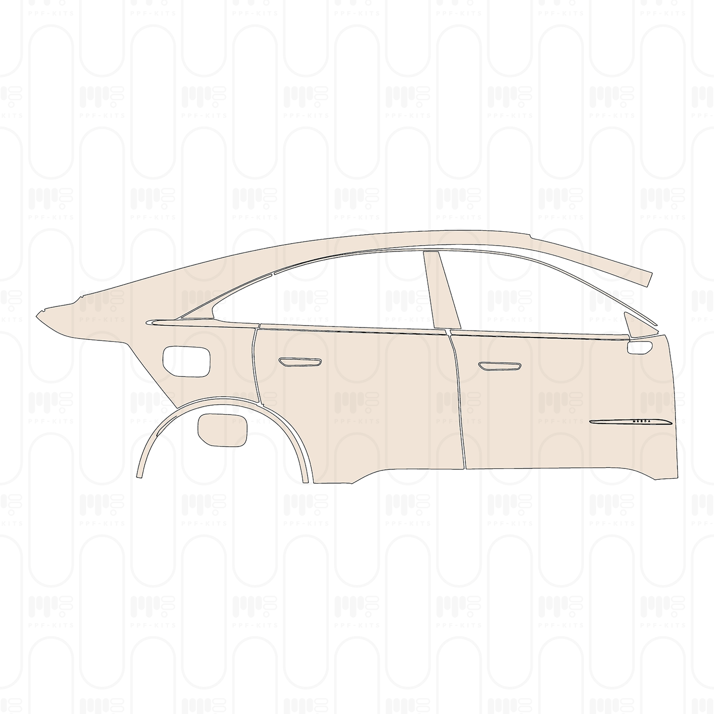 Pre-Cut PPF Mazda EZ-6 Range Extended 2026