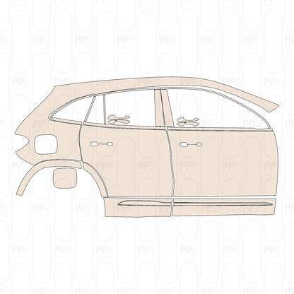 Pre-Cut PPF Mercedes-Benz EQA (CN) AMG Line 2026