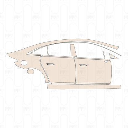 Pre-Cut PPF Mercedes-Benz EQE AMG 53 2026