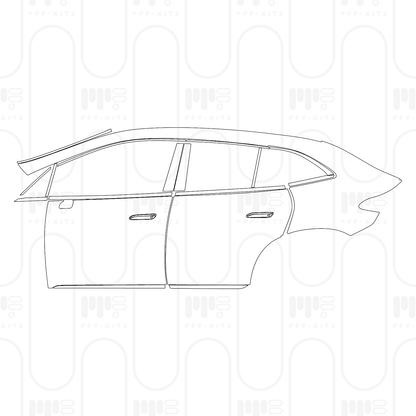 Pre-Cut PPF Mercedes-Benz EQE SUV Base 2026