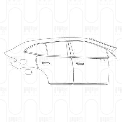 Pre-Cut PPF Mercedes-Benz EQE SUV Base 2026