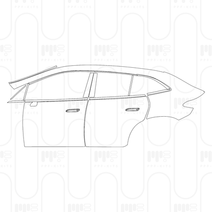 Pre-Cut PPF Mercedes-Benz EQE SUV Base 2026