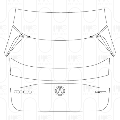 Pre-Cut PPF Mercedes-Benz EQE SUV Base 2026