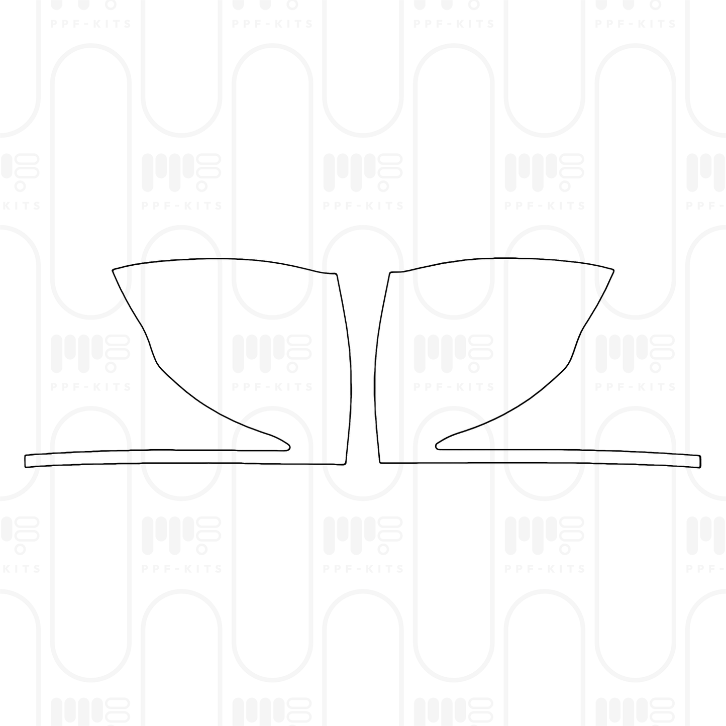 Pre-Cut PPF Mercedes-Benz EQE SUV Base 2026