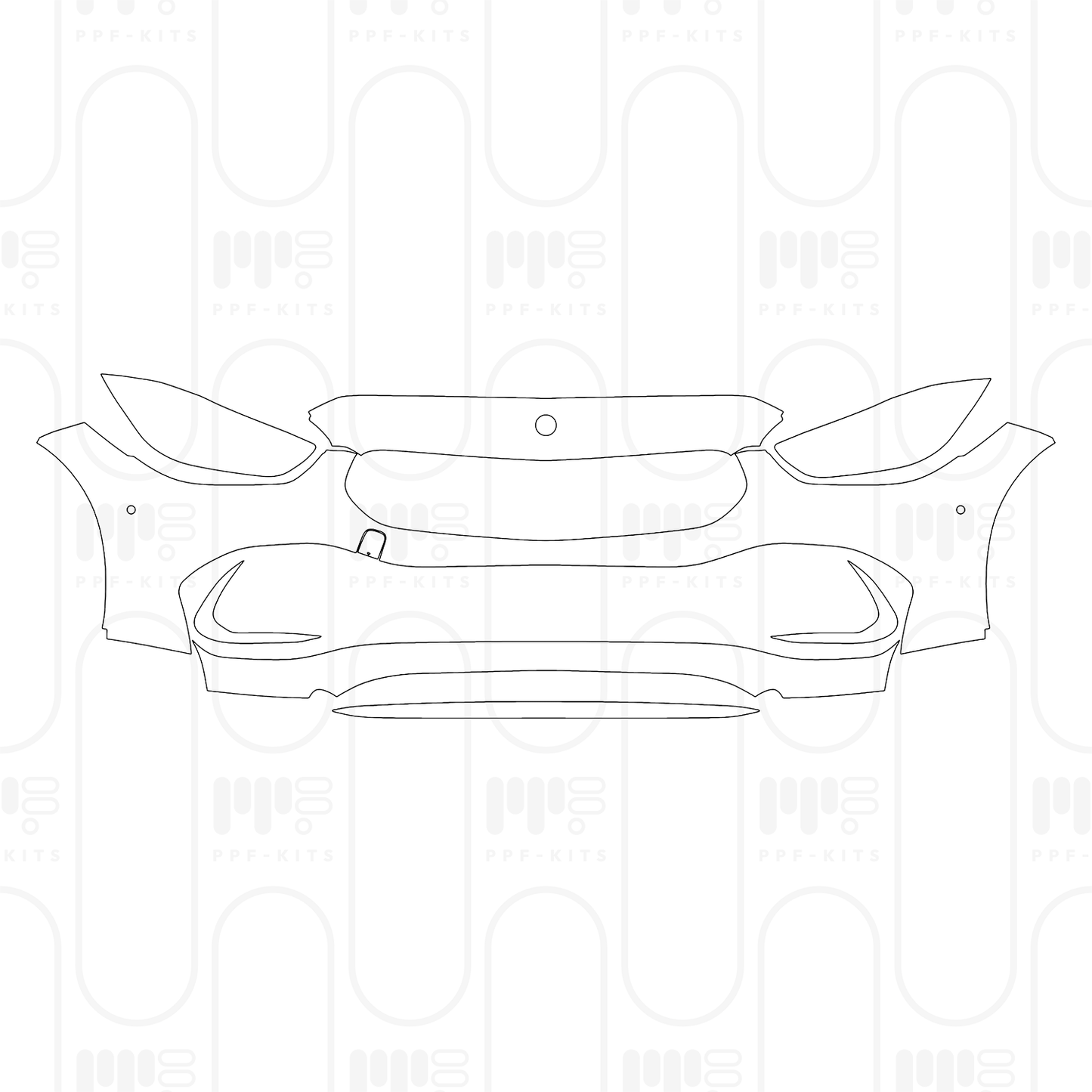 Pre-Cut PPF Mercedes-Benz C Class Sedan Base Standard Wheelbase 2026