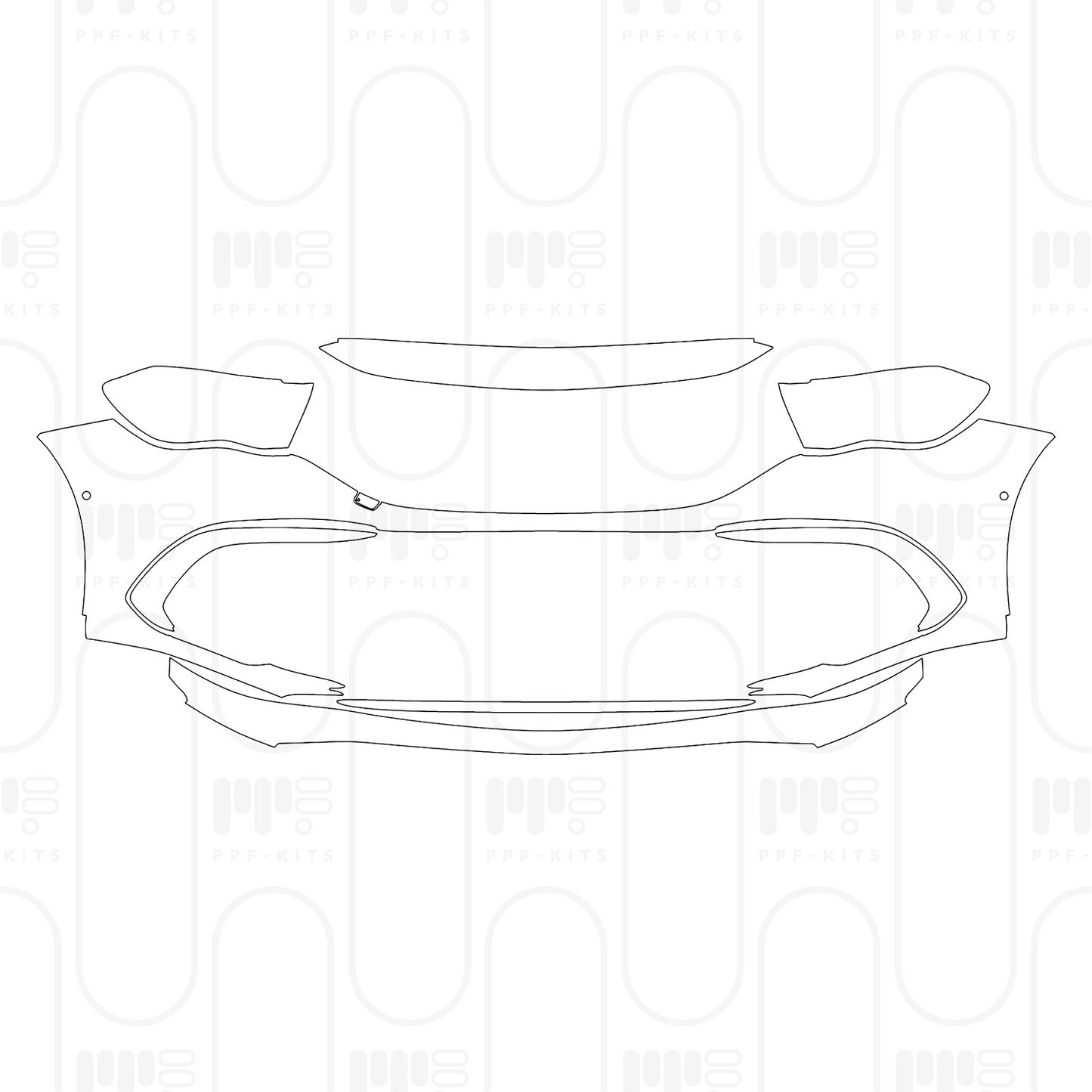 Pre-Cut PPF Mercedes-Benz E Class Sedan AMG-Line Extended Wheelbase 2026