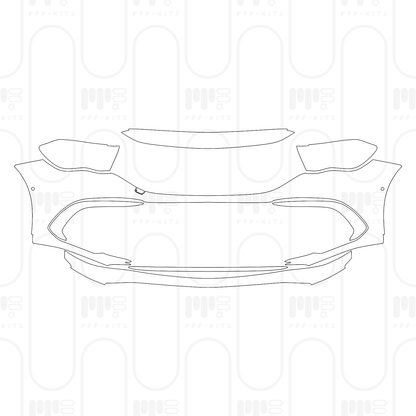 Pre-Cut PPF Mercedes-Benz E Class Sedan AMG-Line Extended Wheelbase 2026