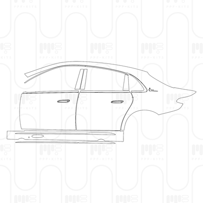 Pre-Cut PPF Mercedes-Benz E Class Sedan AMG-Line Extended Wheelbase 2026