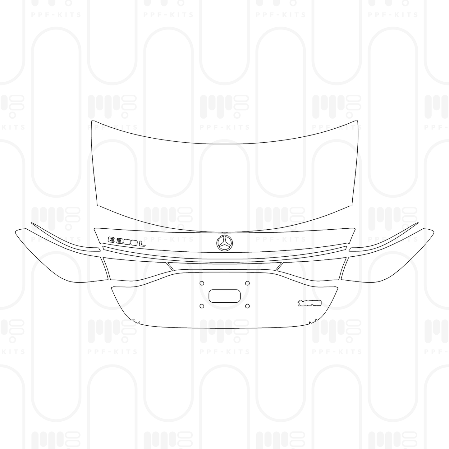 Pre-Cut PPF Mercedes-Benz E Class Sedan AMG-Line Extended Wheelbase 2026