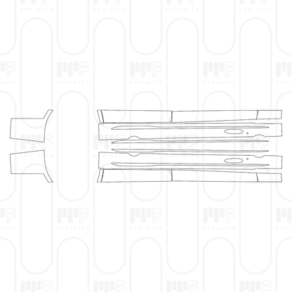 Pre-Cut PPF Mercedes-Benz E Class Sedan AMG-Line Extended Wheelbase 2026