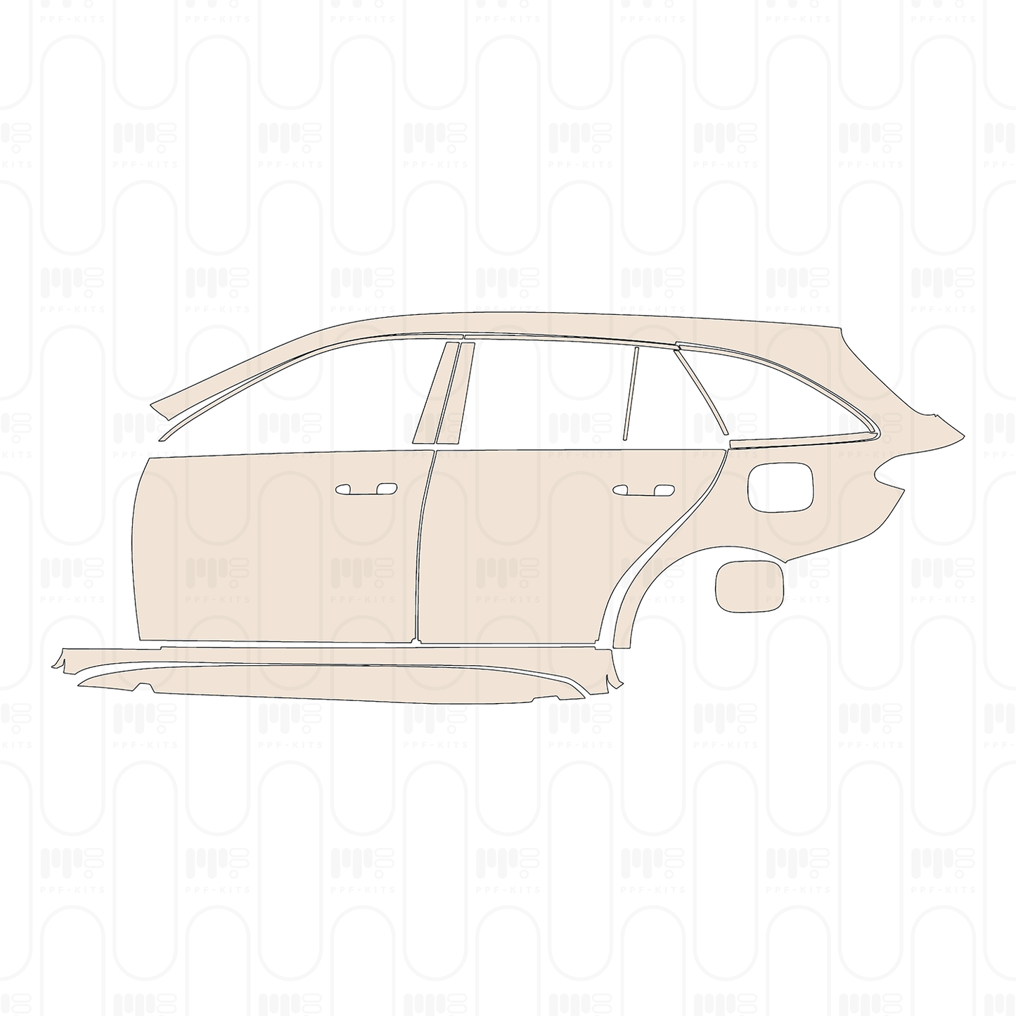Pre-Cut PPF Mercedes-Benz C Class Estate AMG C43 2026