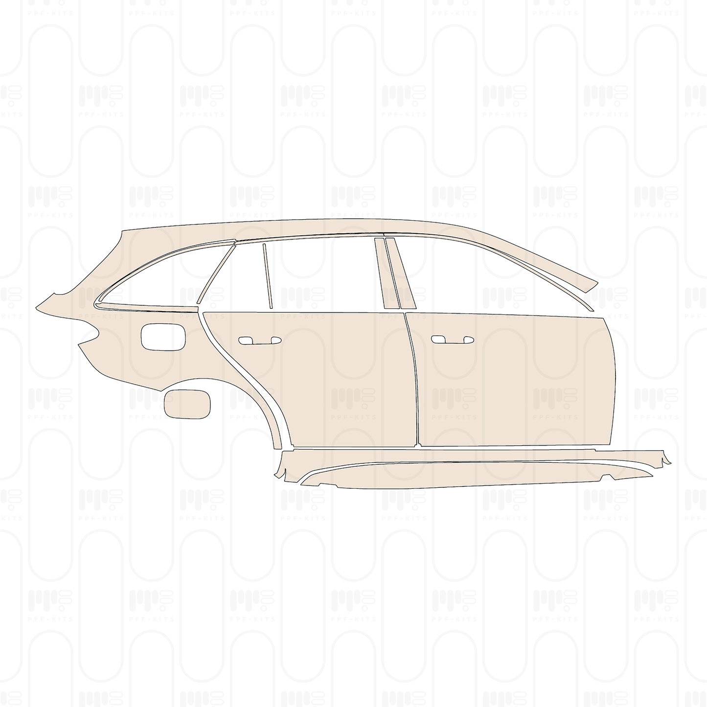 Pre-Cut PPF Mercedes-Benz C Class Estate AMG C43 2026