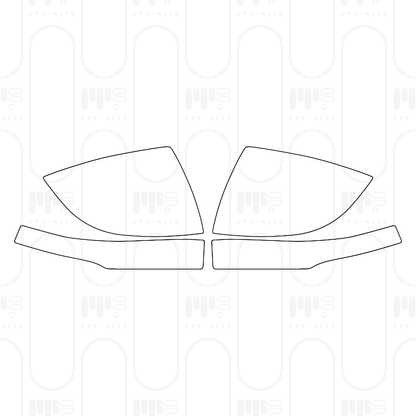 Pre-Cut PPF Mercedes-Benz A Class Sedan AMG Line Extended Wheelbase (Chinese only) 2026