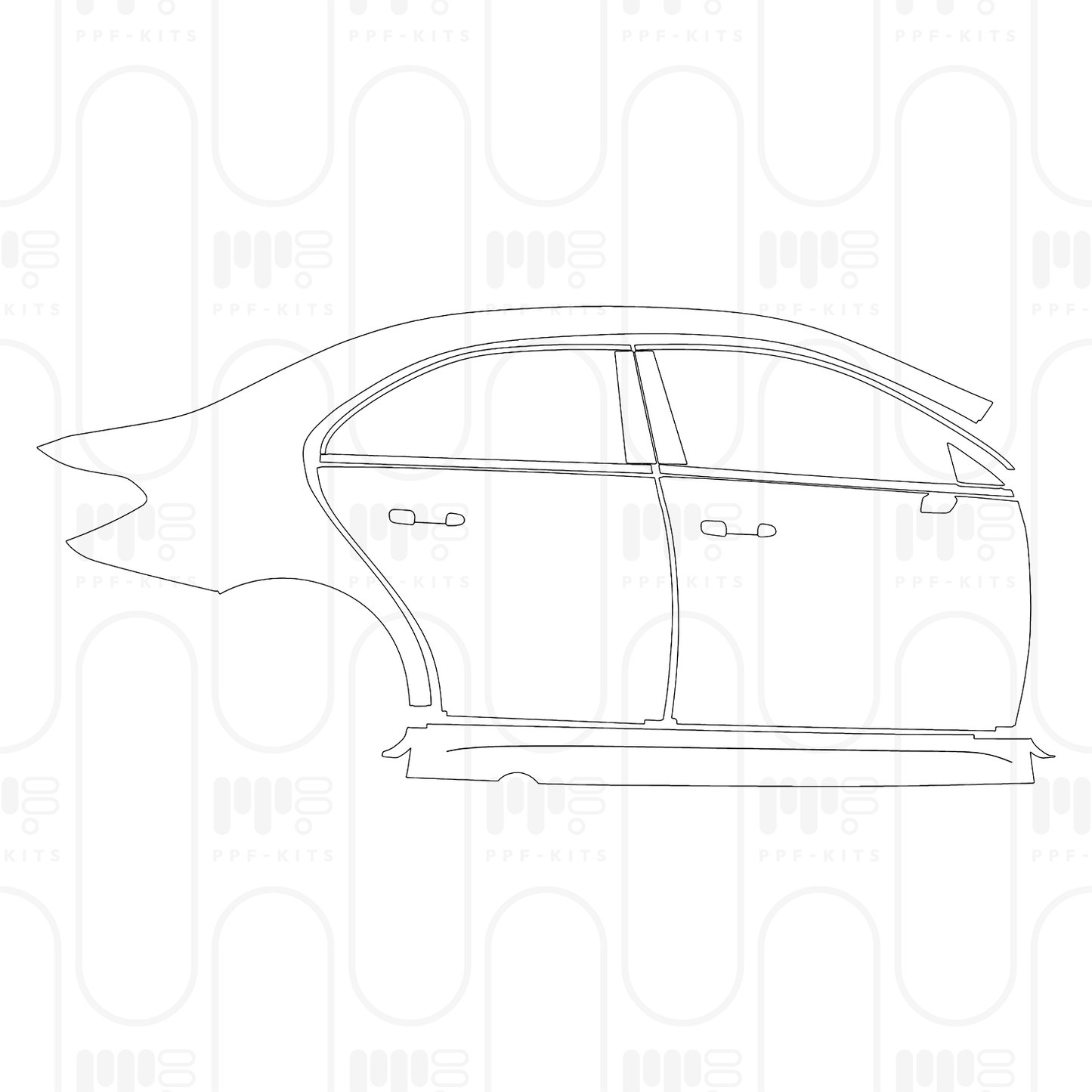 Pre-Cut PPF Mercedes-Benz A Class Sedan AMG A 35 2026