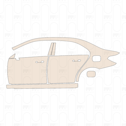 Pre-Cut PPF Mercedes-Benz A Class Sedan Base Extended Wheelbase (Chinese only) 2026