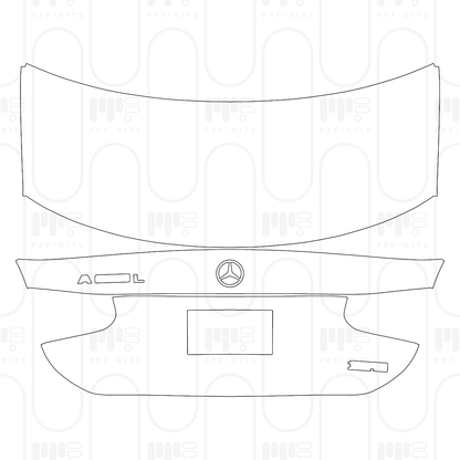 Pre-Cut PPF Mercedes-Benz A Class Sedan AMG Line Extended Wheelbase (Chinese only) 2026