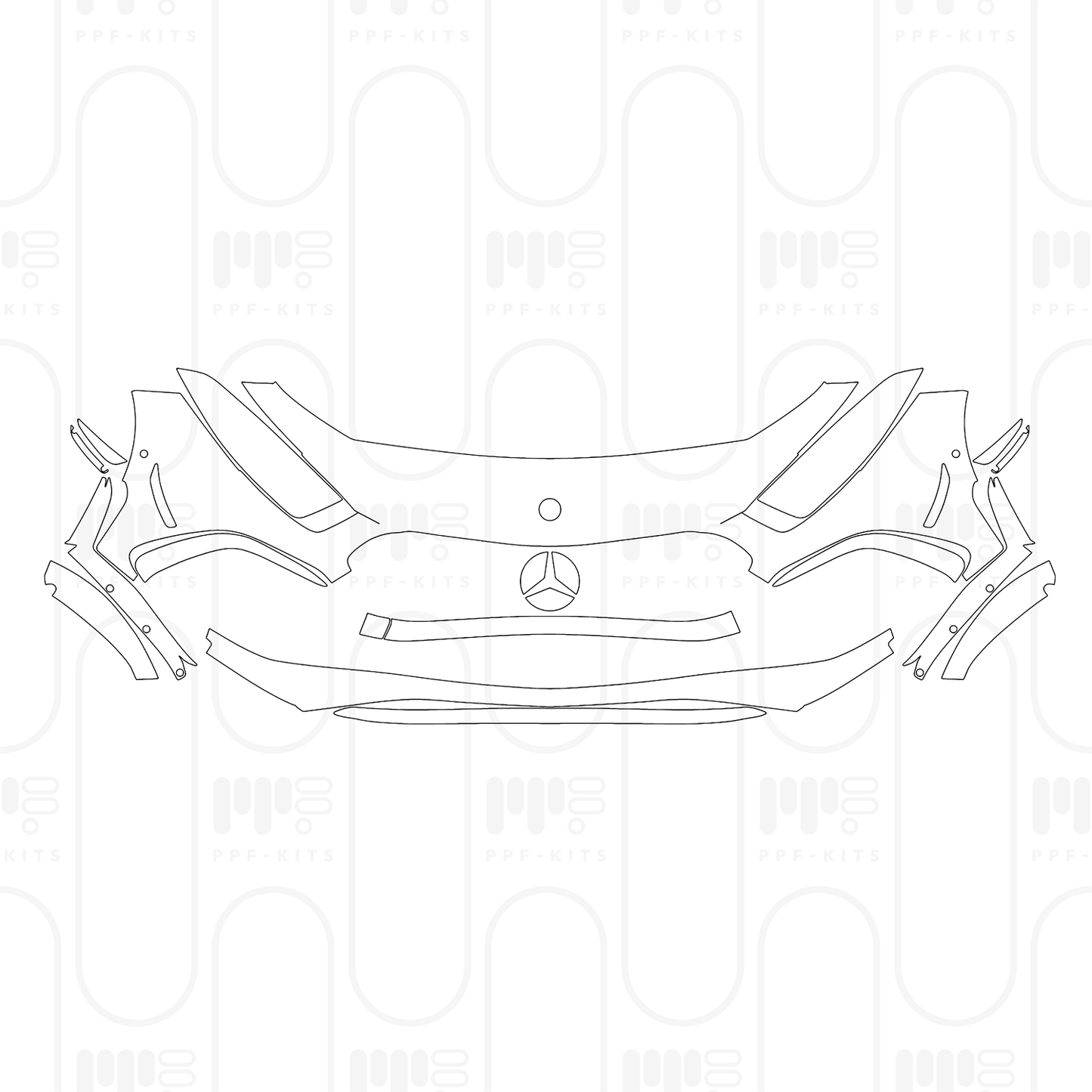 Pre-Cut PPF Mercedes-Benz A Class Sedan AMG A 35 2026