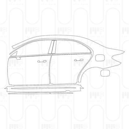 Pre-Cut PPF Mercedes-Benz A Class Sedan AMG A 35 2026