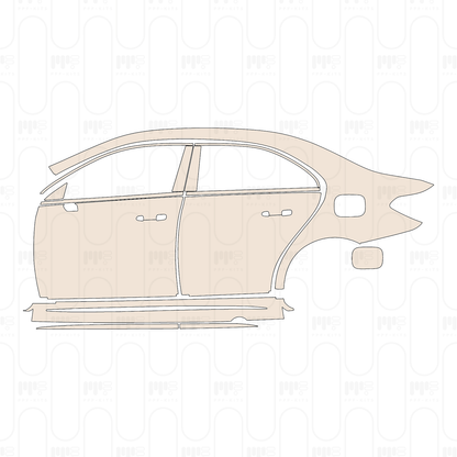 Pre-Cut PPF Mercedes-Benz A Class Sedan AMG A 35 2026