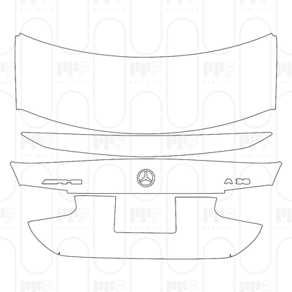 Pre-Cut PPF Mercedes-Benz A Class Sedan AMG A 35 2026