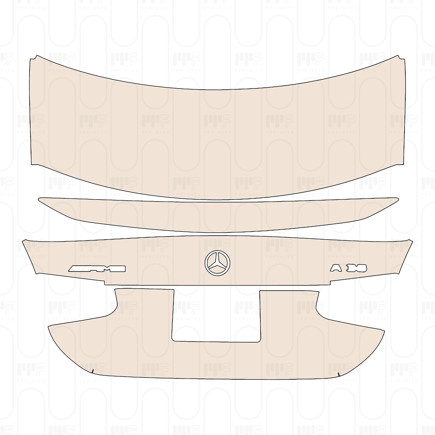 Pre-Cut PPF Mercedes-Benz A Class Sedan AMG A 35 2026