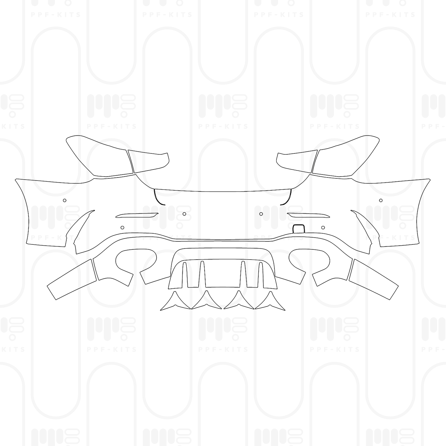 Pre-Cut PPF Mercedes-Benz A Class Sedan AMG A 35 2026