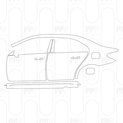 Pre-Cut PPF Mercedes-Benz A Class Sedan AMG Line Extended Wheelbase (Chinese only) 2026