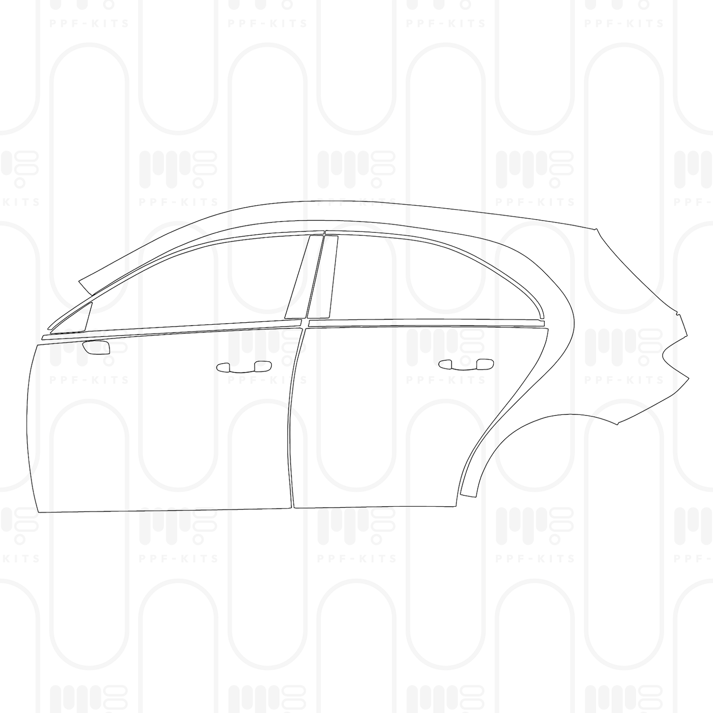 Pre-Cut PPF Mercedes-Benz A Class Hatchback Base 2026