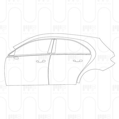 Pre-Cut PPF Mercedes-Benz A Class Hatchback Base 2026