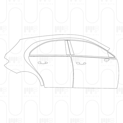 Pre-Cut PPF Mercedes-Benz A Class Hatchback Base 2026